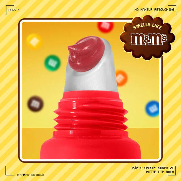 M&M SMUSHY MATTE LIP BALM
