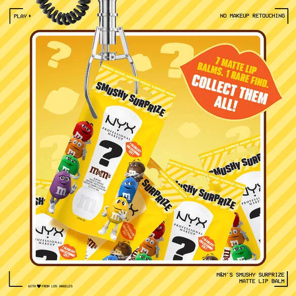 M&M SMUSHY MATTE LIP BALM
