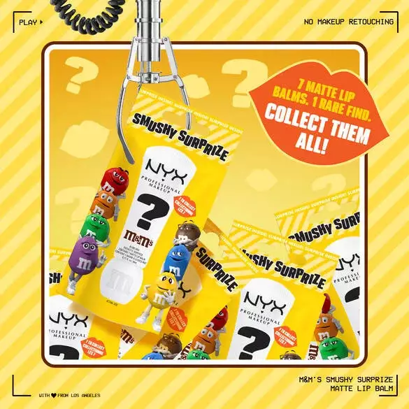 M&M SMUSHY MATTE LIP BALM
