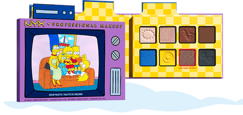 Simpson Family eyeshadow palette