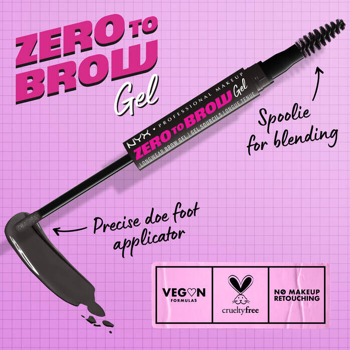 ZERO TO BROW LONGWEAR GEL