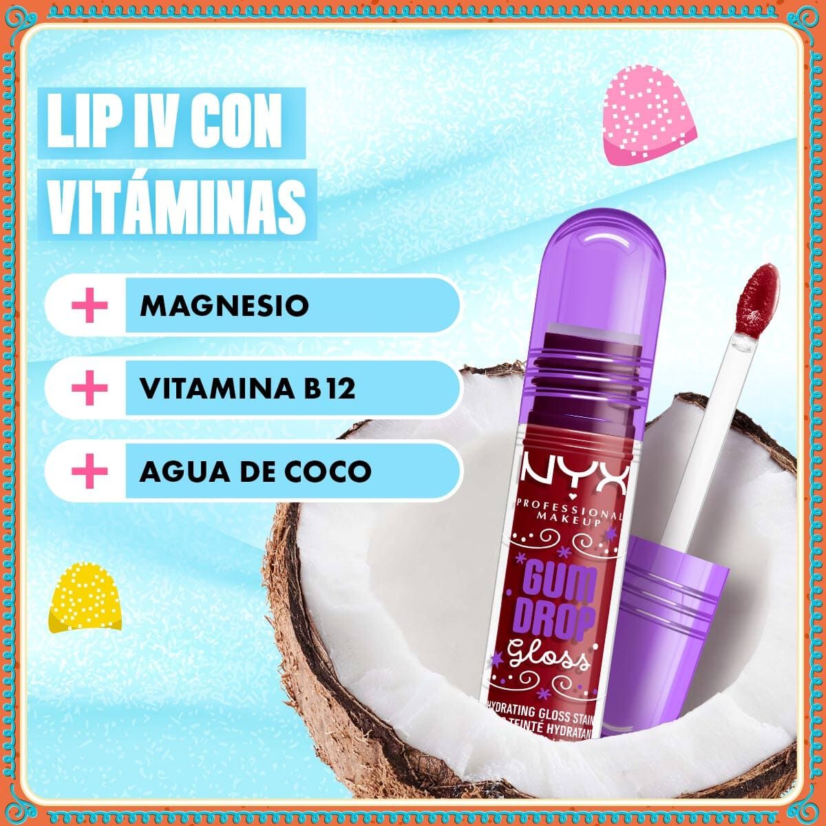 Holiday Gum Drop Hydrating Gloss