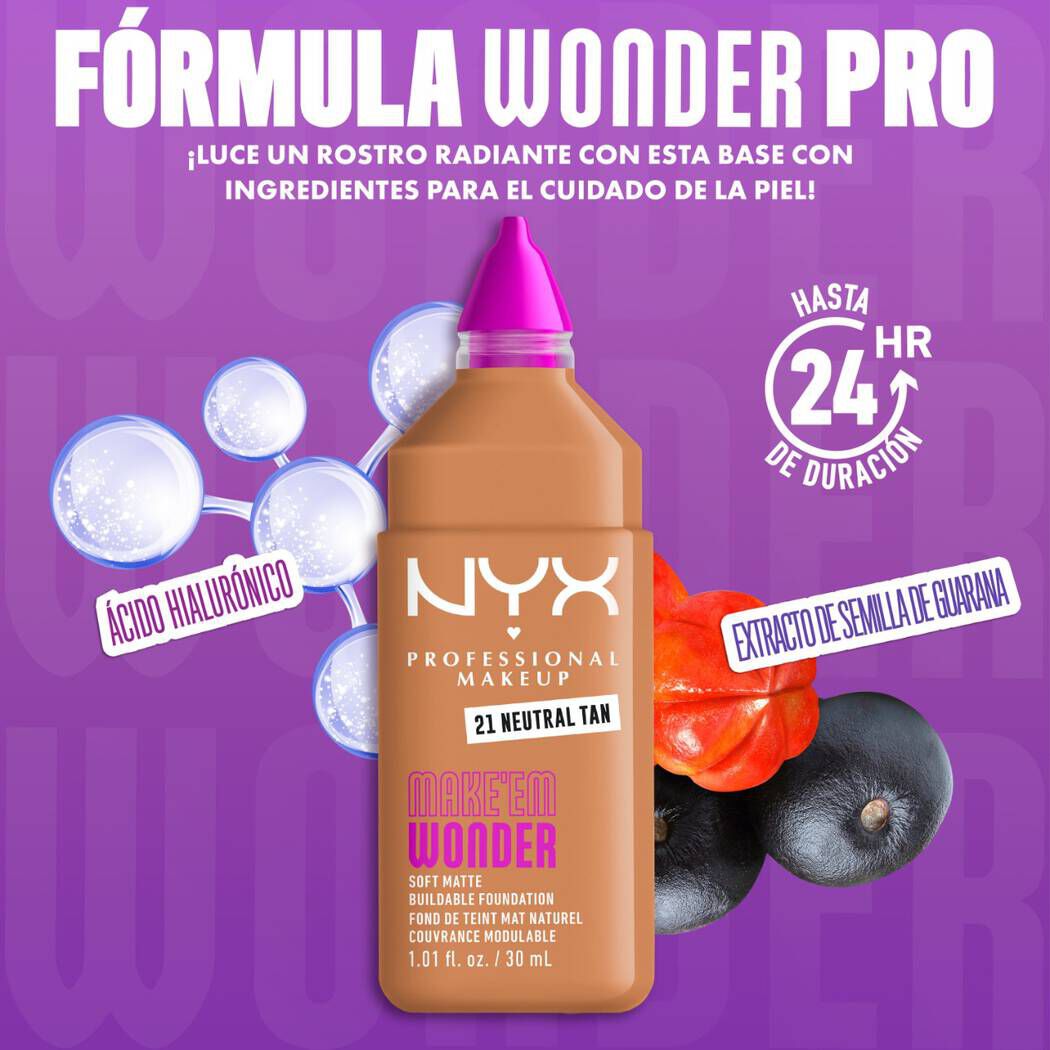 Base de maquillaje Make 'Em Wonder