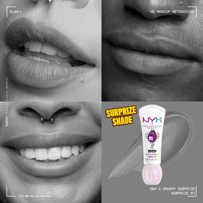 M&M SMUSHY MATTE LIP BAL
