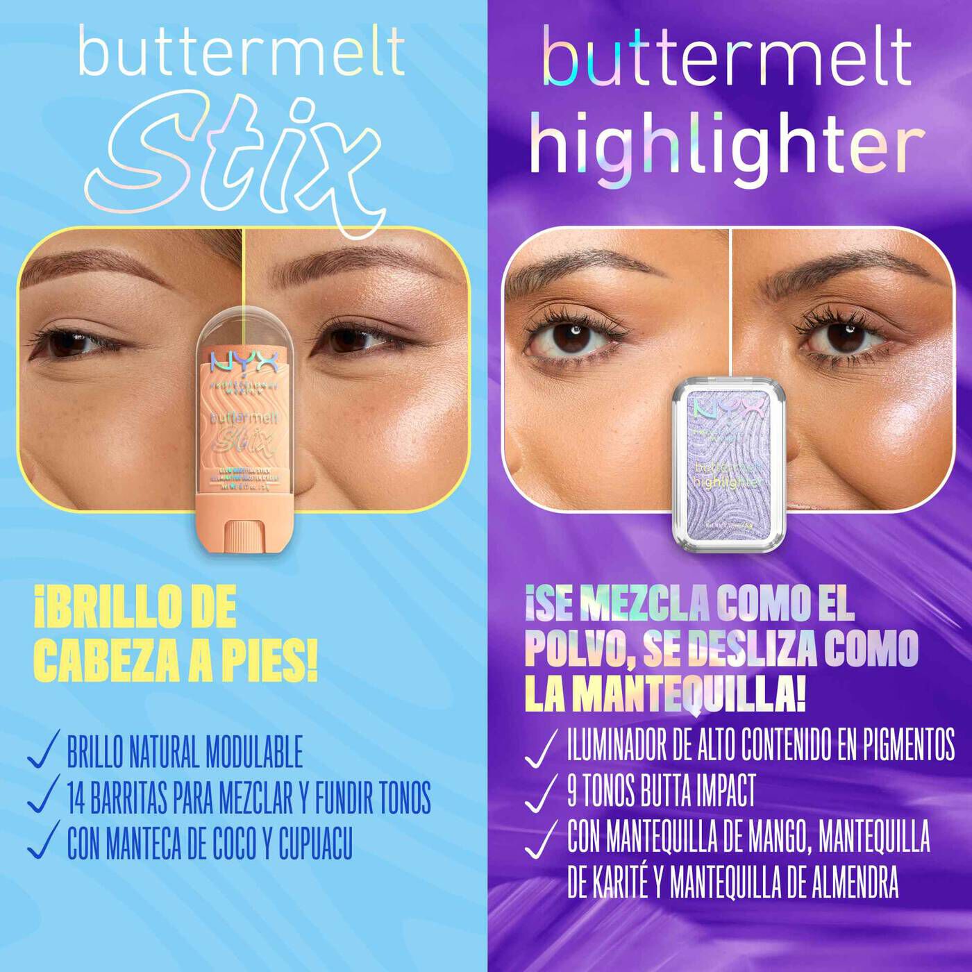 BUTTERMELT GLAZE STIX