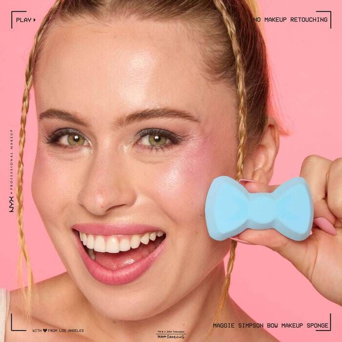 THE SIMPSONS MAGGIE BOW MAKEUP SPONGE