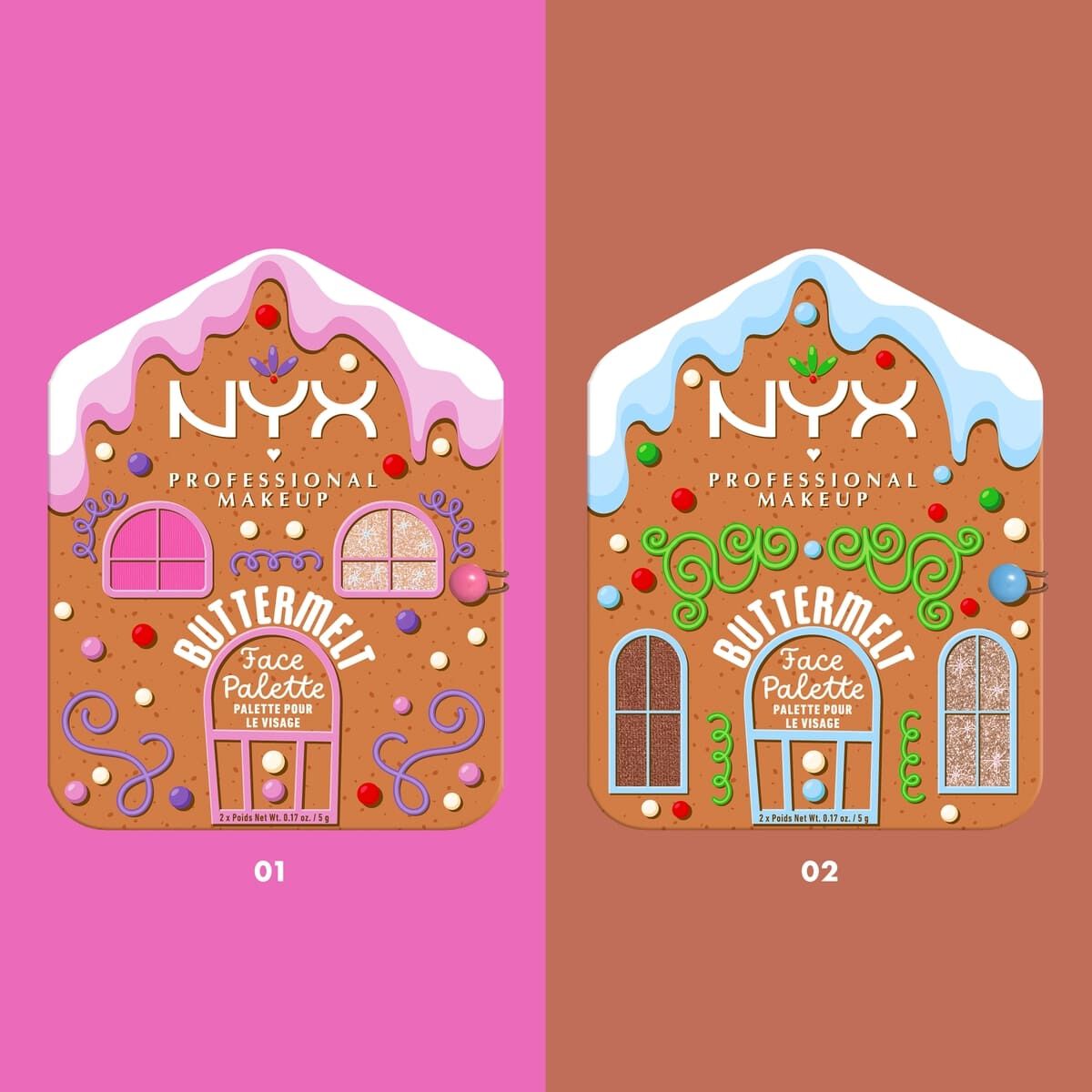 Paleta Holiday Buttermel Face