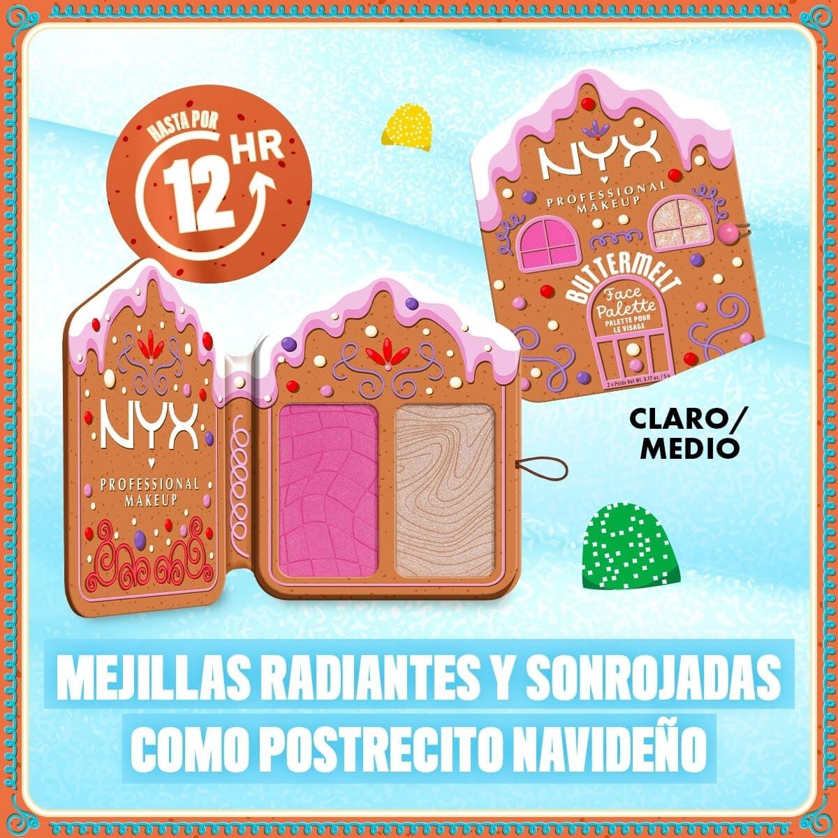 Paleta Holiday Buttermel Face