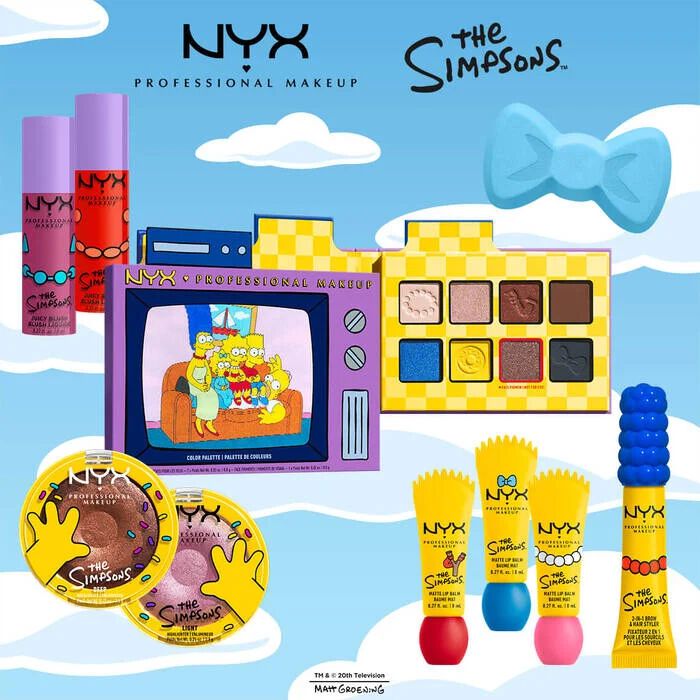 THE SIMPSONS MANIA PALETTE