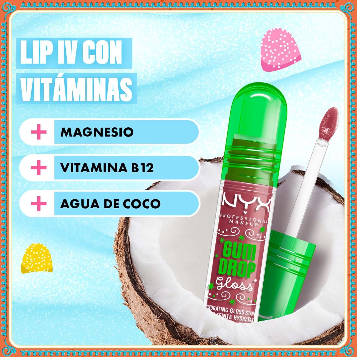 Holiday Gum Drop Hydrating Gloss