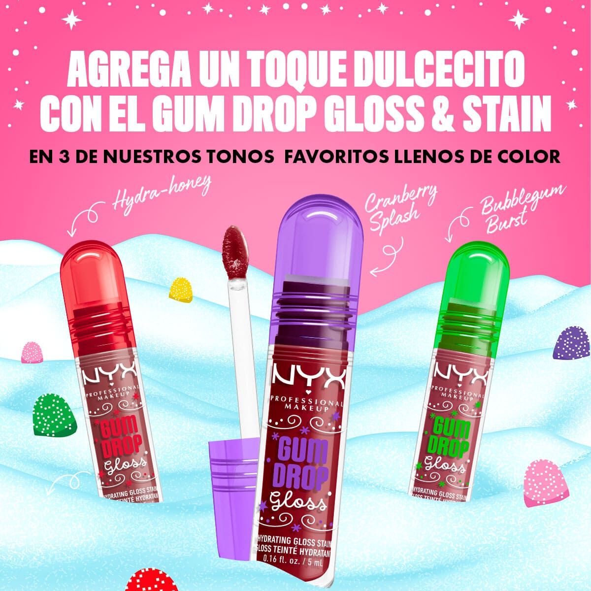 Holiday Gum Drop Hydrating Gloss