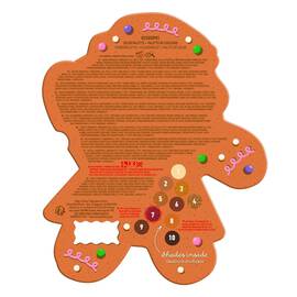 Paleta Holiday  Gingerbaddie