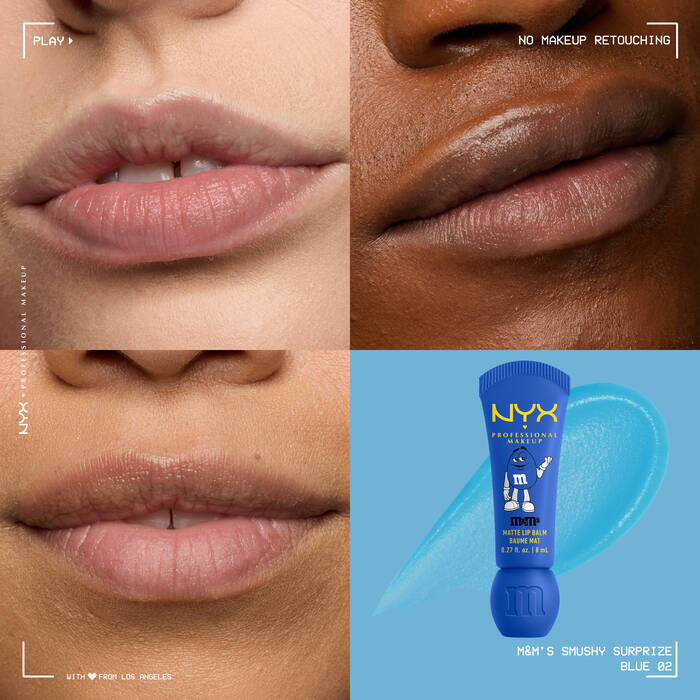 M&M SMUSHY MATTE LIP BAL