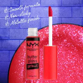 Butter Gloss Metallic - Blood