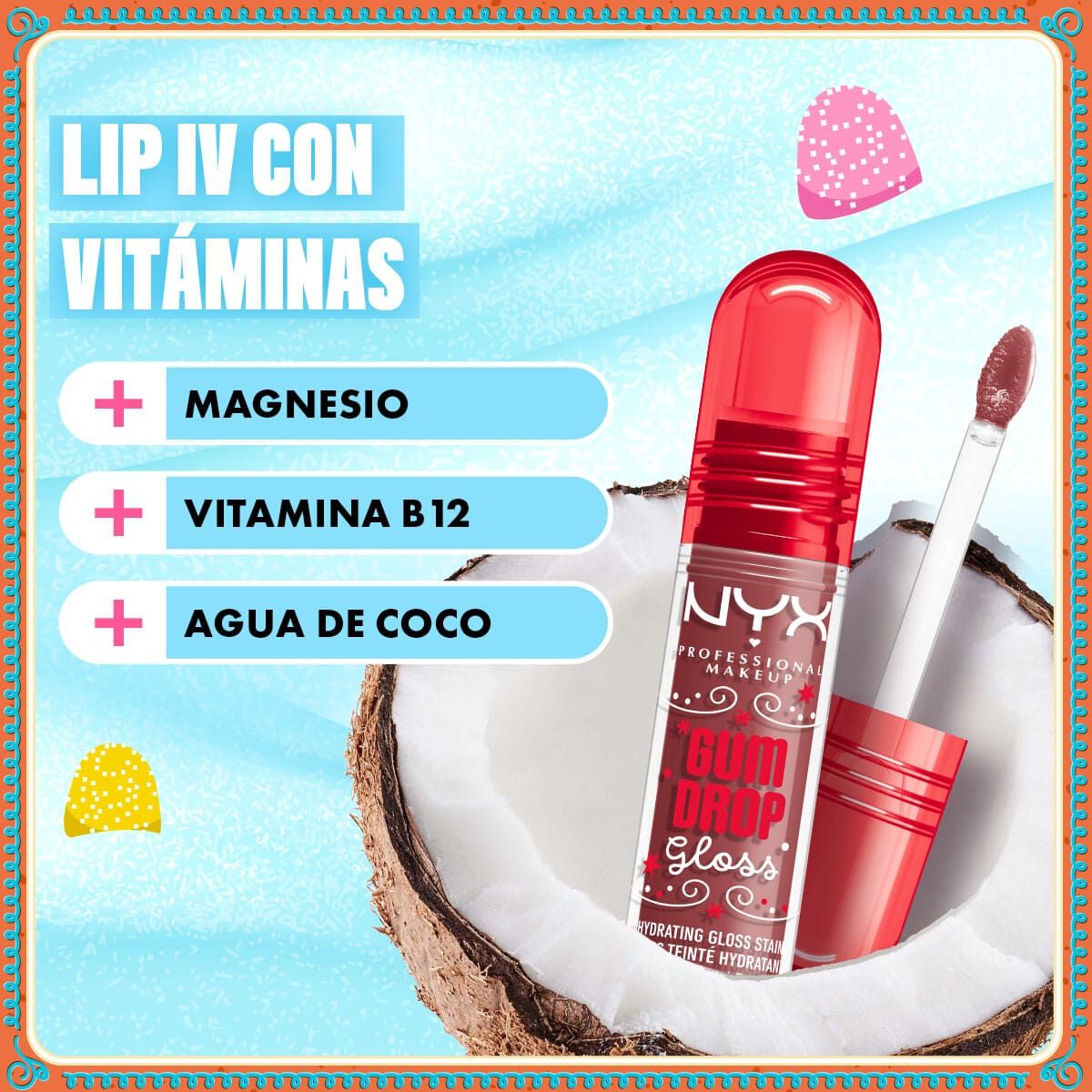 Holiday Gum Drop Hydrating Gloss