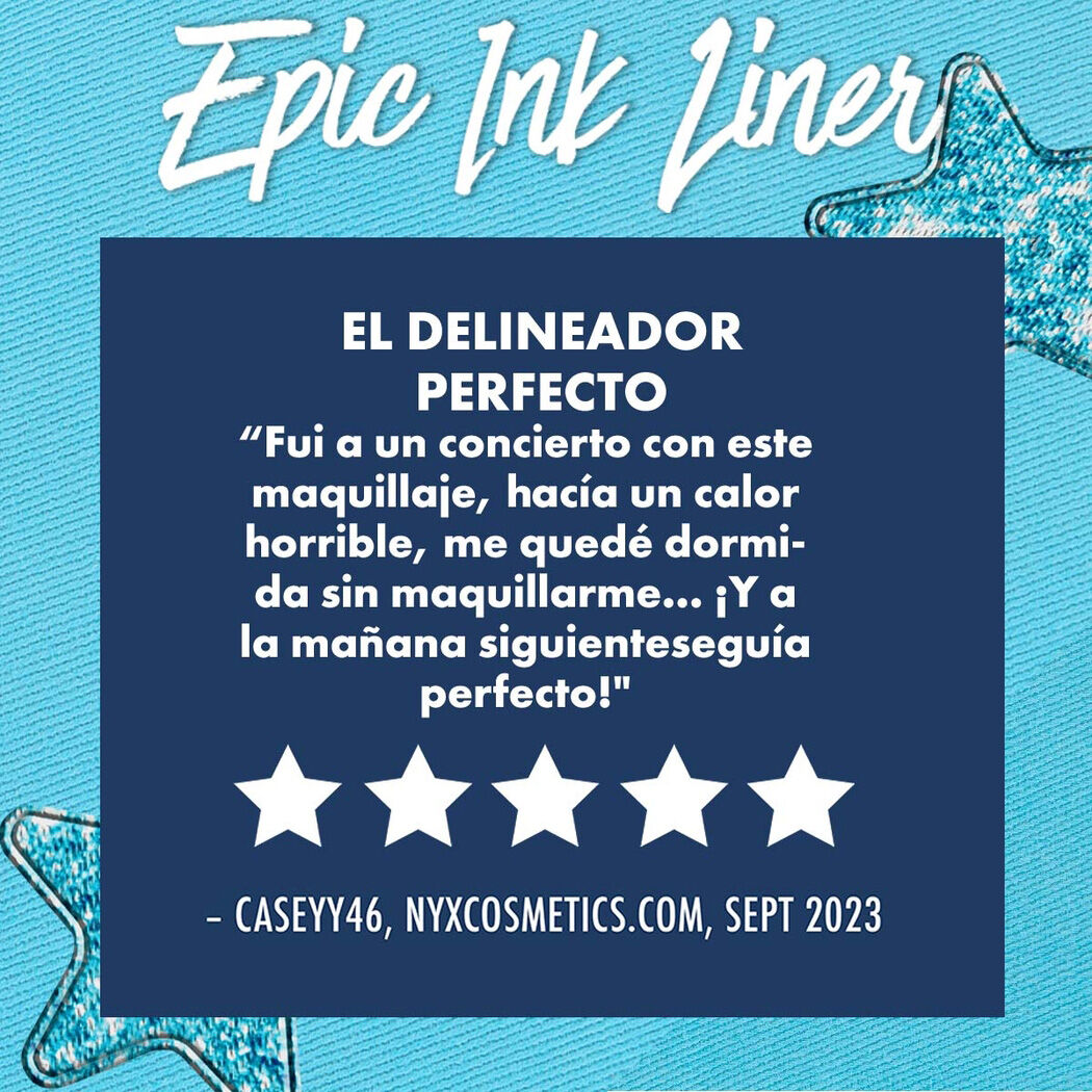 EYELINER WATERPROOF EPIC INK LINER