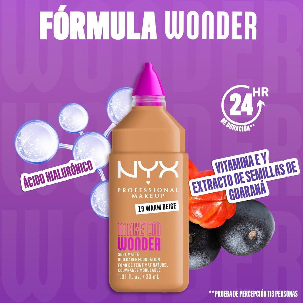 Base de maquillaje Make 'Em Wonder