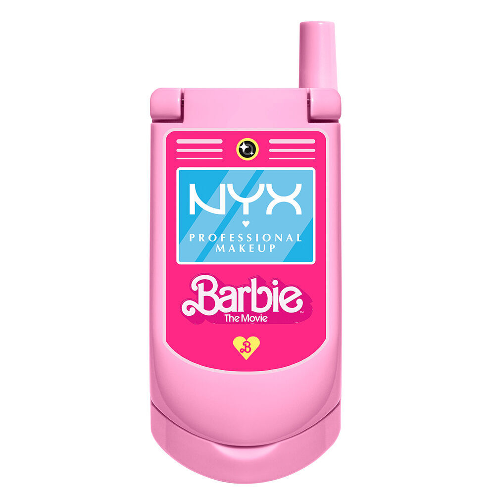 ESPEJO FLIP PHONE BARBIE THE MOVIE NYX Professional Makeup