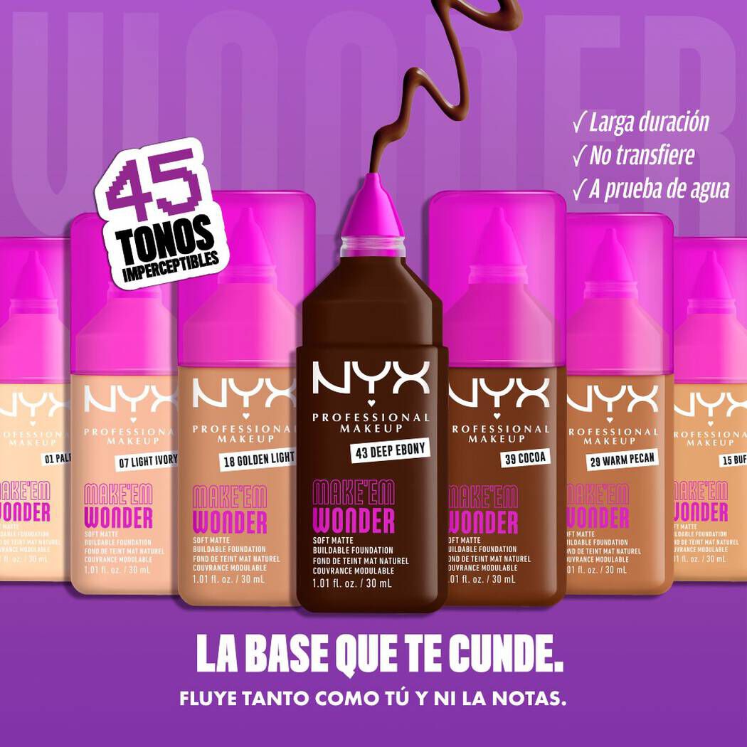 Base de maquillaje Make 'Em Wonder