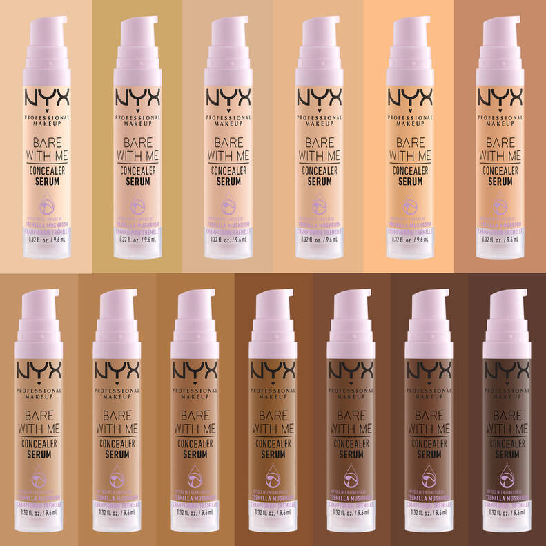 Corrector Bare With Me Concealer Sérum Nyx Cosmetics Chile
