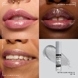 Butter Gloss Metallic - Ice