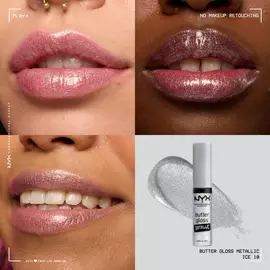 Butter Gloss Metallic - Ice