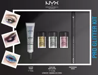 SET DE MAQUILLAJE PRO GLITTER KIT
