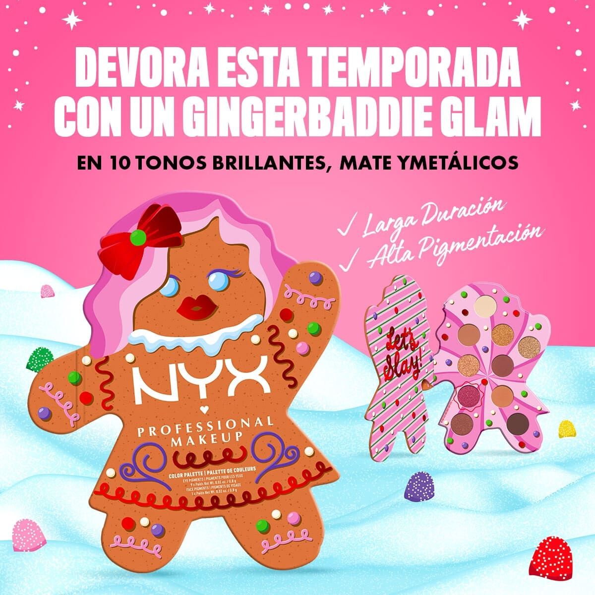 Paleta Holiday  Gingerbaddie