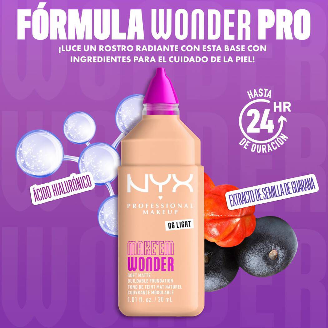 Base de maquillaje Make 'Em Wonder