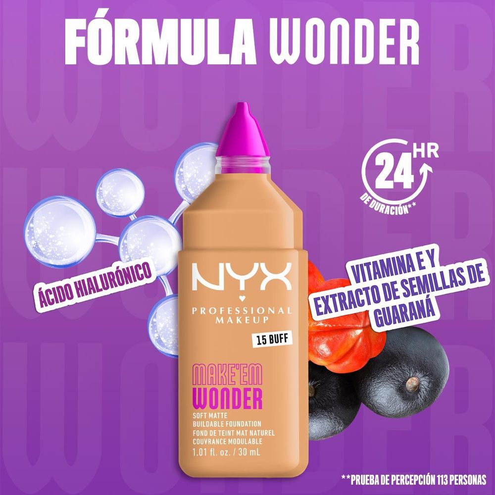 Base de maquillaje Make 'Em Wonder