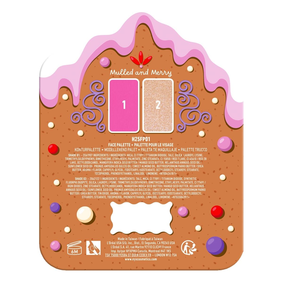 Paleta Holiday Buttermel Face