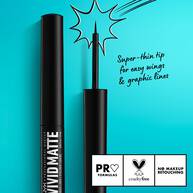 Vivid Matte Liquid Liner - Black