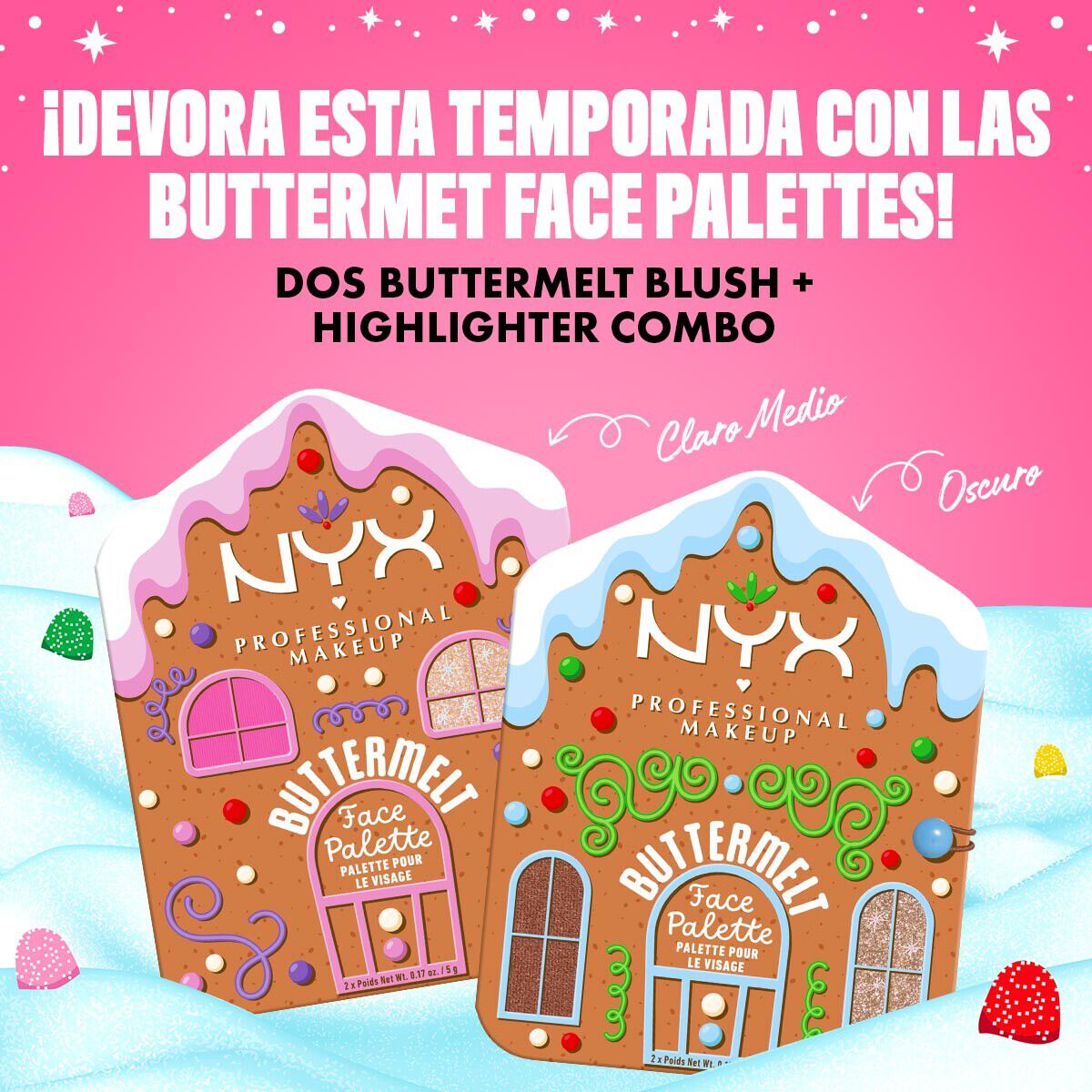 Paleta Holiday Buttermel Face