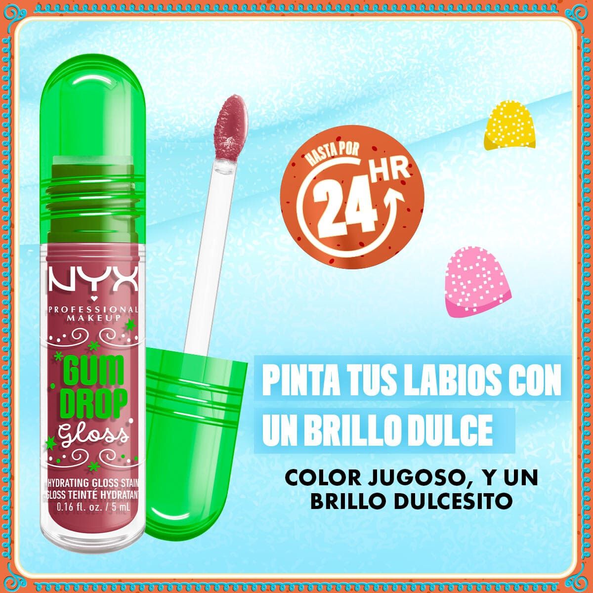 Holiday Gum Drop Hydrating Gloss