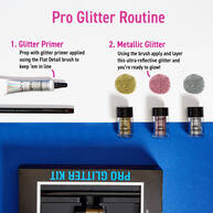 SET DE MAQUILLAJE PRO GLITTER KIT