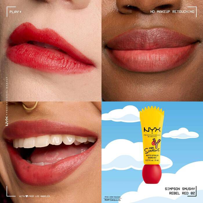 THE SIMPSONS SOFT MATTE SMUSHY