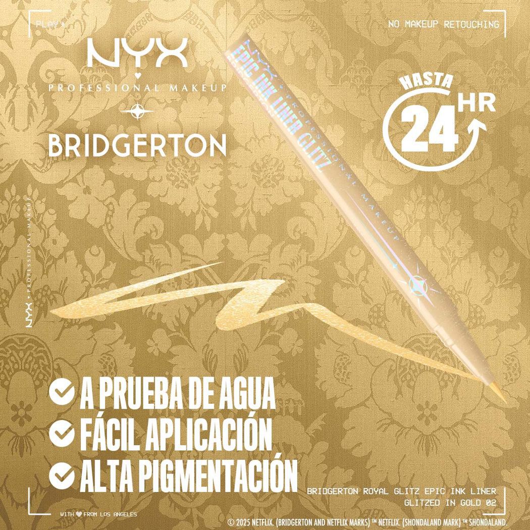 BRIDGERTON ROYAL EPIC INK LINER GLITZ