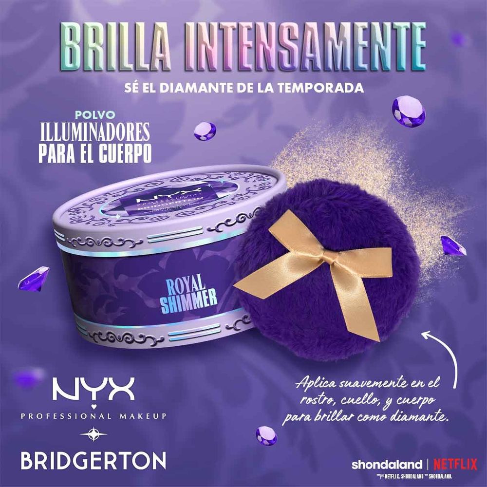 Bridgerton Royal Shimmer Skin Illuminating Puff