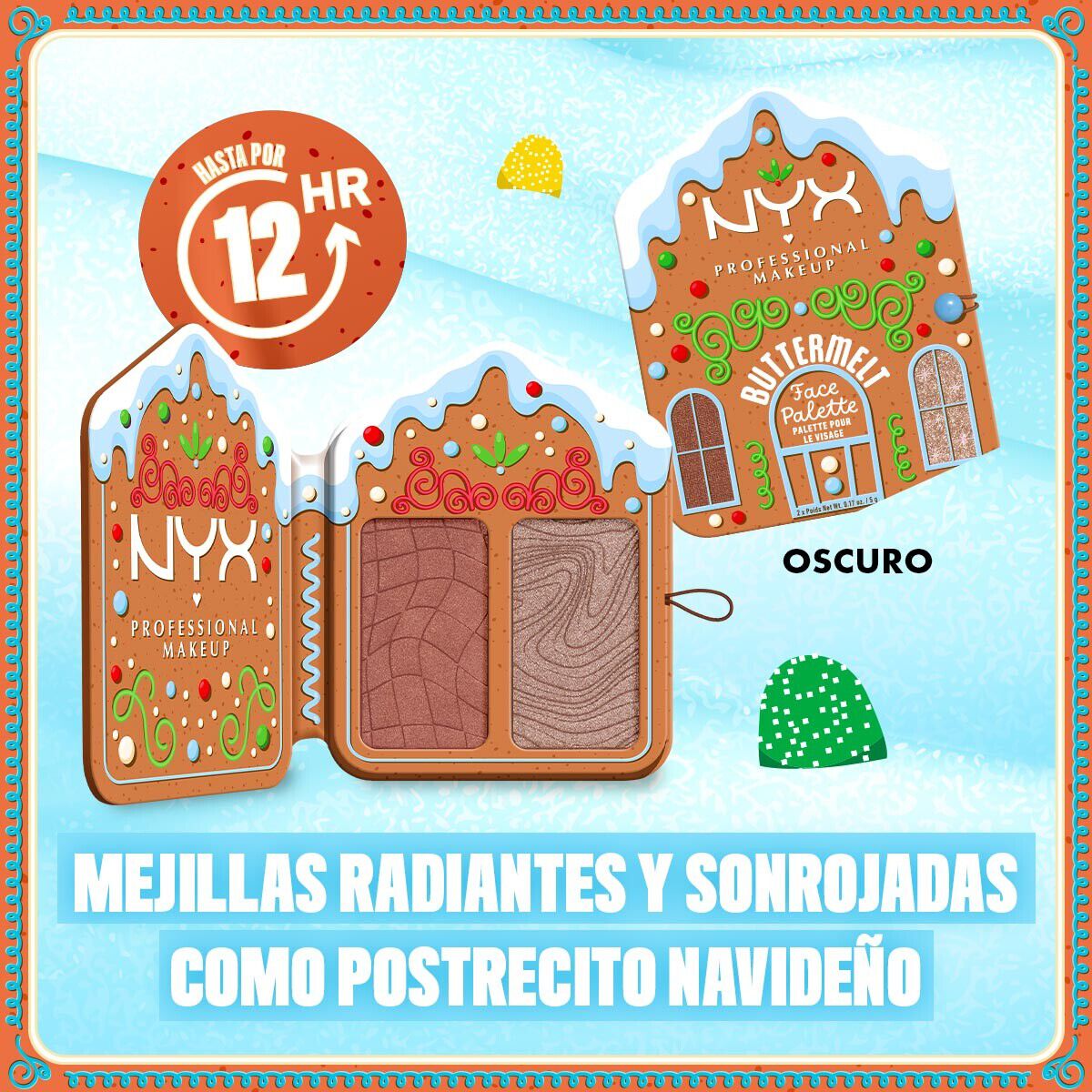 Paleta Holiday Buttermel Face
