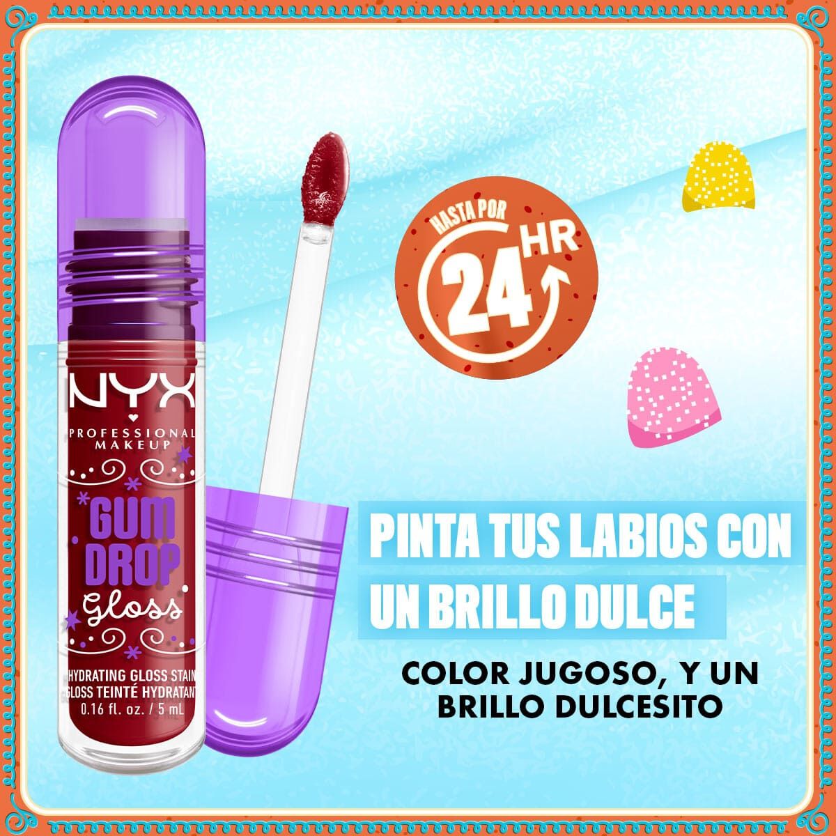 Holiday Gum Drop Hydrating Gloss