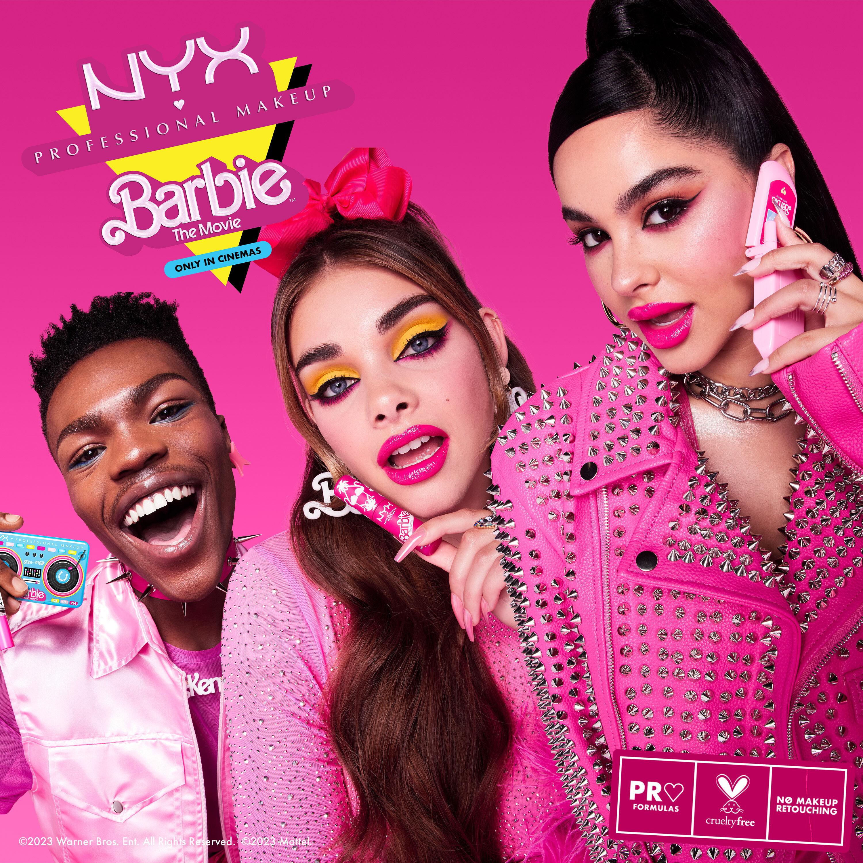 BRILLO LABIAL BUTTER GLOSS BARBIE THE MOVIE NYX Professional Makeup