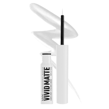 Vivid Matte Liquid Liner - White