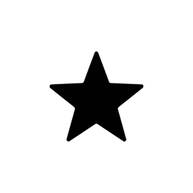 Timbre Estrella Face Stamp Star Studded